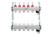 Fußbodenheizung - Salus Floor heating manifold 8 slings with flowmeter - GVM-F 8