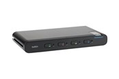 KVM Switches - Belkin Universal 2nd Gen Secure KVM Switch 4-Port Single Head w/ CAC - F1DN104KVM-UN-4