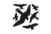 Einrichtung - HERMA decoration adhesive - 30 x 30 cm - black - film - 5999