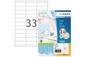 Papier, Fotopapier und Etiketten - HERMA PREMIUM Etiketten A4, 70 x 25,4 mm, weiß, permanent haftend - 4455