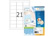 Papier, Fotopapier und Etiketten - HERMA PREMIUM Adressetiketten A4, 63,5 x 38,1 mm, weiß, permanent haftend - 4677