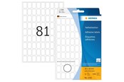 Papier, Fotopapier und Etiketten - HERMA Vielzwecketiketten 10 x 16 mm, weiß, permanent haftend, zur Handbeschriftung - 2330