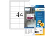 Papier, Fotopapier und Etiketten - HERMA Wetterfeste Folienetiketten A4, 48,3 x 25,4 mm, weiß, extrem stark haftend - 4690