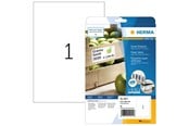 Papier, Fotopapier und Etiketten - HERMA Power-Etiketten A4, 210 x 297 mm, weiß, extrem stark haftend, aus Papier - 10911