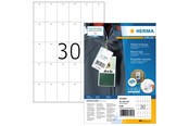 Papier, Fotopapier und Etiketten - HERMA Stabile Anhänger, A4, 35 x 59,4 mm, weiß, perforiert, nicht klebend, bedruckbar - 8046