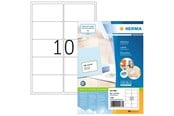 Papier, Fotopapier und Etiketten - HERMA PREMIUM Adressetiketten A4, 99,1 x 57 mm, weiß, permanent haftend - 4268