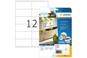 Papier, Fotopapier und Etiketten - HERMA Power-Etiketten A4, 105 x 48 mm, weiß, extrem stark haftend, aus Papier - 10908