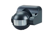 Bewegungssensoren und Dämmerungsschalter - Gripo Motion sensor 180° IP44, Black - 5709119110352
