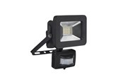 Lampen - Gripo Floodlight LED 10W with Quick Connector + sensor, Black - 5711804019963