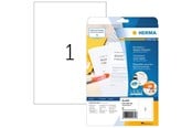 Papier, Fotopapier und Etiketten - HERMA Korrektur-/Abdecketiketten A4, 210 x 297 mm, weiß, blickdicht, permanent haftend - 4230