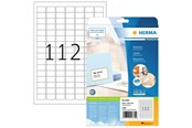 Papier, Fotopapier und Etiketten - HERMA PREMIUM Etiketten A4, 25,4 x 16,9 mm, weiß, permanent haftend - 4334