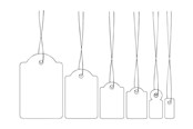 Papier, Fotopapier und Etiketten - HERMA tags - 1000 pcs. - 32 x 50 mm - 6918