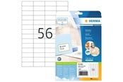 Papier, Fotopapier und Etiketten - HERMA PREMIUM Etiketten A4, 52,5 x 21,2 mm, weiß, permanent haftend - 5052