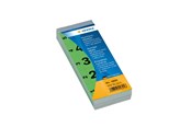 Einrichtung - HERMA Nummernblock 1-500, grün, selbstklebend, 28 x 56 mm - 4895