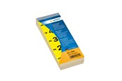 Einrichtung - HERMA Nummernblock 1-500, gelb, selbstklebend, 28 x 56 mm - 4891