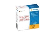 Papier, Fotopapier und Etiketten - HERMA Nummernetiketten 0-999, doppelt, rot/schwarz, selbstklebend 10 x 22 mm - 4886