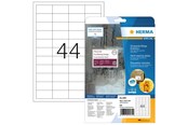 Papier, Fotopapier und Etiketten - HERMA Wetterfeste Folienetiketten A4, 48,3 x 25,4 mm, weiß, extrem stark haftend - 4581