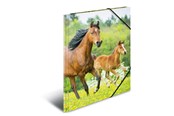 Mappen und Clipboards - HERMA Elasticated folder A4 PP Horses - 7140