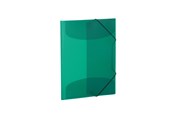 Mappen und Clipboards - HERMA Elasticated folder A3 PP translucent dark green - 19521