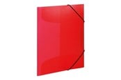 Mappen und Clipboards - HERMA 3-flap folder - for A3 - translucent red - 19516