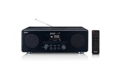 DAB, Netzwerk und Radiowecker - Lenco IR DAB+ FM radio with CD BT and RC - DAB+/FM - schwarz - DIR-260BK