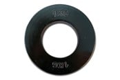 Sport & Fitness - TITAN LIFE Weight disc.1 kg. Dia. 50 mm. Steel - 610-000523