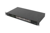 Switches - Lanberg RSFE-24P-2C-360 - switch - 24 ports - unmanaged - rack-mountable - RSFE-24P-2C-360
