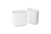 Wlan Router - ASUS ZenWiFi XD6S (2-Pack) AX5400 Whole-Home Dual-Band - Mesh router Wi-Fi 6 - 90IG06F0-MO3B40
