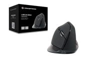 Maus - Conceptronic LORCAN03B ERGO - vertical mouse - Bluetooth 5.2 - black - Vertical mouse (Schwarz) - LORCAN03B