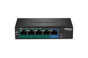 Switches - TRENDnet TPE-TG52 5-Port Gigabit PoE+ Switch (32W) - TPE-TG52