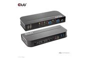 KVM Switches - Club 3D CSV-1382 - KVM / audio switch - 2 ports - CSV-1382