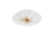 Lampen - EGLO NIEVES plafond Ø41 cm 19.5W LED 2300 lm white/gold - 900499
