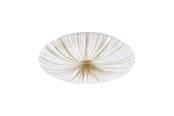 Lampen - EGLO NIEVES CEILING 3710LM Ø510 WHITE/GOLD - 900501