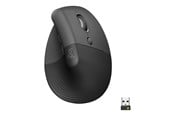 Maus - Logitech Lift for Business - Right Handed - Graphite - Ergonomische Maus (Schwarz) - 910-006494