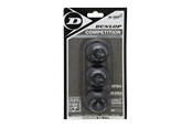 Sport & Fitness - Dunlop COMPETITION 3-pack Squash Ball - DU700113IONE SIZE