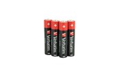 Batterien und Akkus - Verbatim battery - 4 x AAA / LR03 - Alkaline - 49500