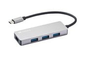 USB-Hubs - Sandberg USB-C Hub 1xUSB3.0+3x2.0 SAVER USB-Hubs - 4 - Grau - 336-32
