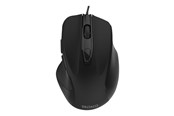 Maus - Deltaco OFFICE Wired Silent Office Mouse - Maus (Schwarz) - MS-801