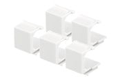 Netzwerkzubehör - Deltaco VR-229 Blank Cover for Keystone ports (5-Pack) White - VR-229