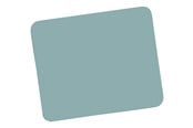 Mauspads & Zubehör - Fellowes Economy Mousepad Rubber Sponge Backing and Non-slip Base Grey - 29702