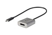 Display Kabel - StarTech.com USB C to DisplayPort Adapter - 8K/4K 60Hz USB-C to DisplayPort 1.4 Adapter Dongle - USB Type-C to DP Monitor Video Converter - Works w/Thunderbolt 3 - CDP2DPEC