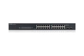 Switches - ZyXEL GS1900-24 24-Port GbE Smart Managed Switch with GbE Uplink - GS1900-24-EU0102F