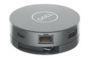 Dockingstationen - Dell 6-in-1 Multiport Adapter - USB-C - 90W - 1GBE - DELLDA305Z