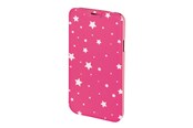 Handys - Cover & Cases - Hama "Luminous Stars" Booklet Case for Apple iPhone 6/6s pink/white - 138288