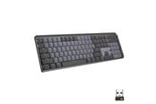 Tastaturen - Logitech MX Mechanical Wireless Illuminated Performance Keyboard Graphite - Tactile - DE - Tastaturen - Deutsch - Schwarz - 920-010748