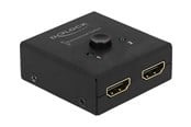 Video Audio Switcher - DeLOCK HDMI 2 - 1 bidirectional 4K 60 Hz compact - 64072
