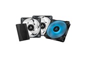 Gehäuselüfter - Arctic Case Acc P12 Fan 12cm PWM PST RGB Black 3-Pack - Gehäuselüfter - 120mm - 0 dBA - ACFAN00229A