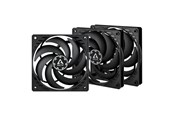 Gehäuselüfter - Arctic P12 Slim PWM PST - 3-pack value pack - Gehäuselüfter - 120mm - Schwarz - 23 dBA - ACFAN00275A