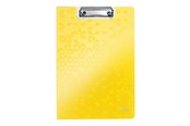 Mappen und Clipboards - Leitz WOW Klemm-Mappe Gelb - 4199-00-16