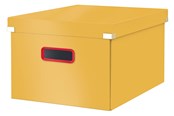 Archivierung und Aufbewahrung - Leitz Click & Store Cosy Aufbewahrungs- und Transportbox Mittel Warmes Gelb - 53480019